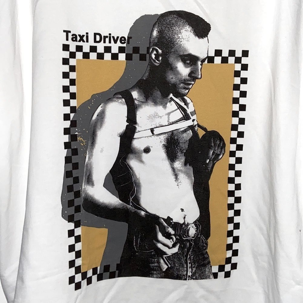 Taxi Driver 🚕 Custom Made Merch Tee Designer Streetwear NWT UNI sample sale XL - Picture 2 of 5